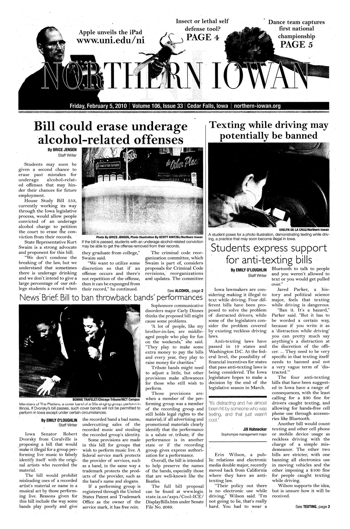 Scan of 17.01.01.04 Vol. 106, Ser. 1, Num. 33, Page 1 Archival Scanned Page with Text