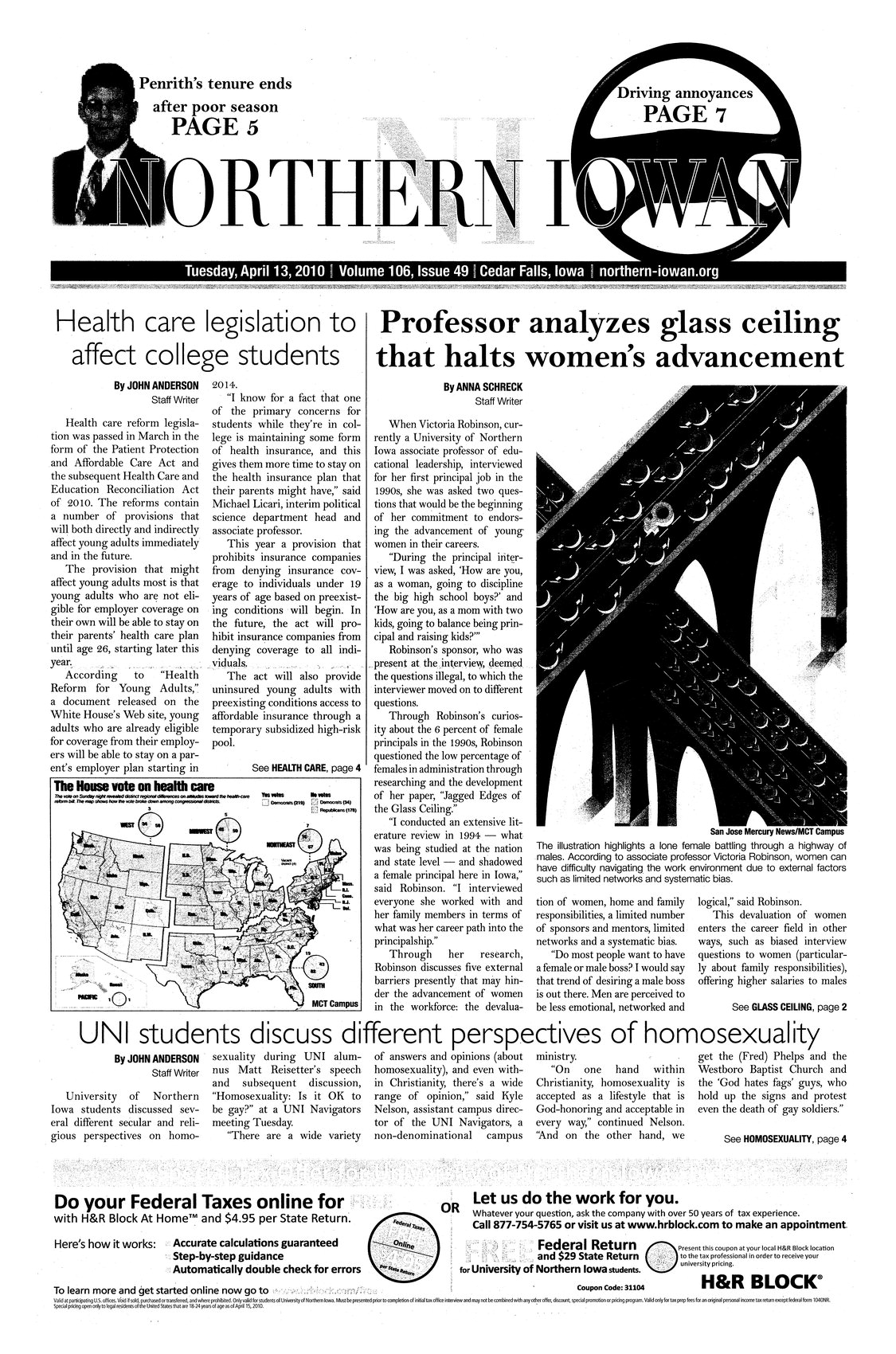 Scan of 17.01.01.04 Vol. 106, Ser. 1, Num. 49, Page 1 Archival Scanned Page with Text