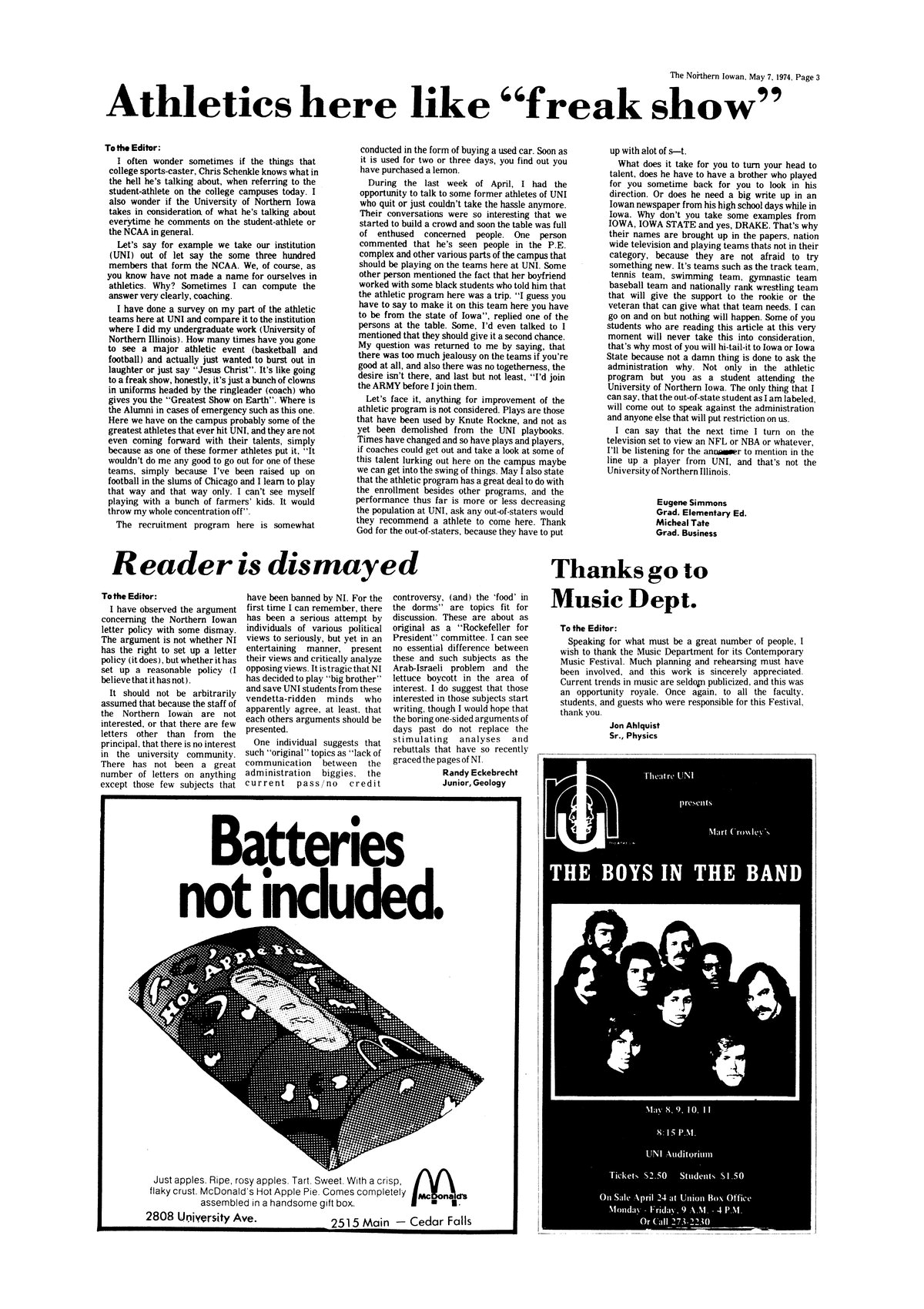 Scan of 17.01.01.04 Vol. 70, Ser. 1, Num. 53, Page 3 Archival Scanned Page with Text