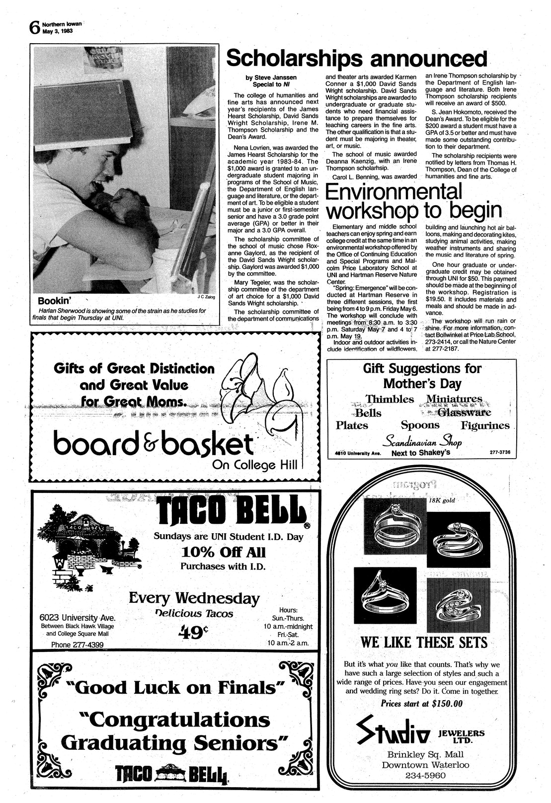 Scan of 17.01.01.04 Vol. 79, Ser. 1, Num. 54, Page 6 Archival Scanned Page with Text