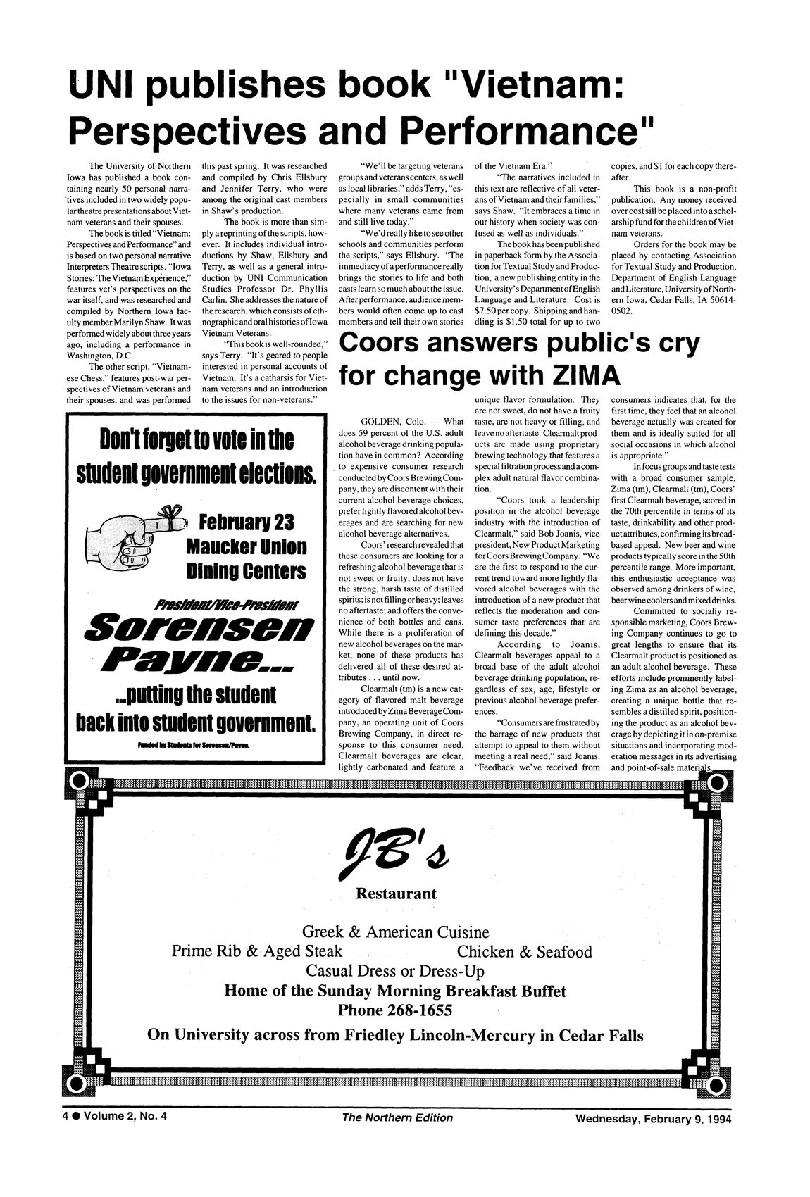 Scan of 17.01.01.08 Vol. 2, Ser. 1, Num. 4, Page 4 Archival Scanned Page with Text